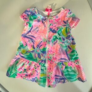 Lilly Pulitzer swim coverup 2/3T EUC